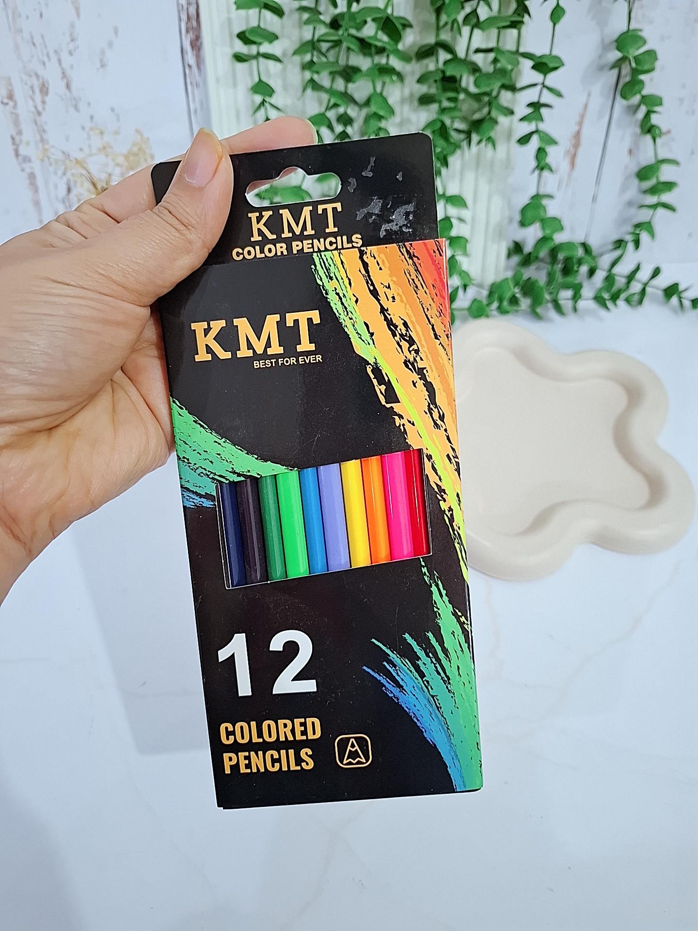 مدادرنگی 12تایی kmt