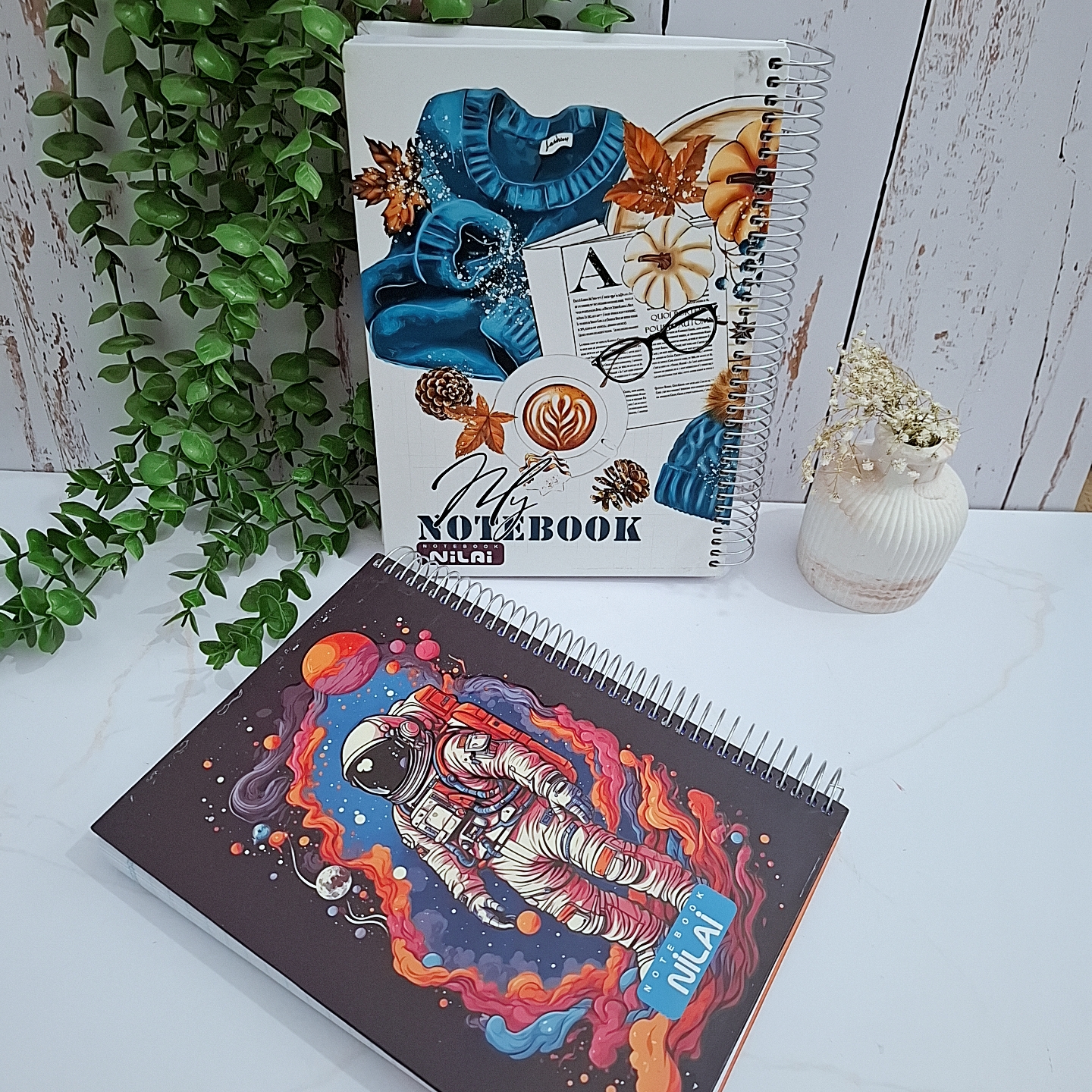 دفتر 200برگ جلد تخته ای
